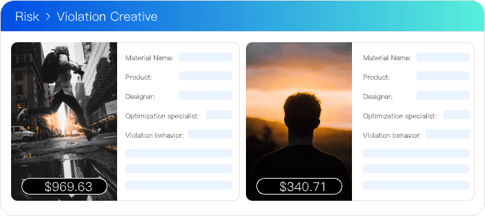 Creative Rejected Due to Violation